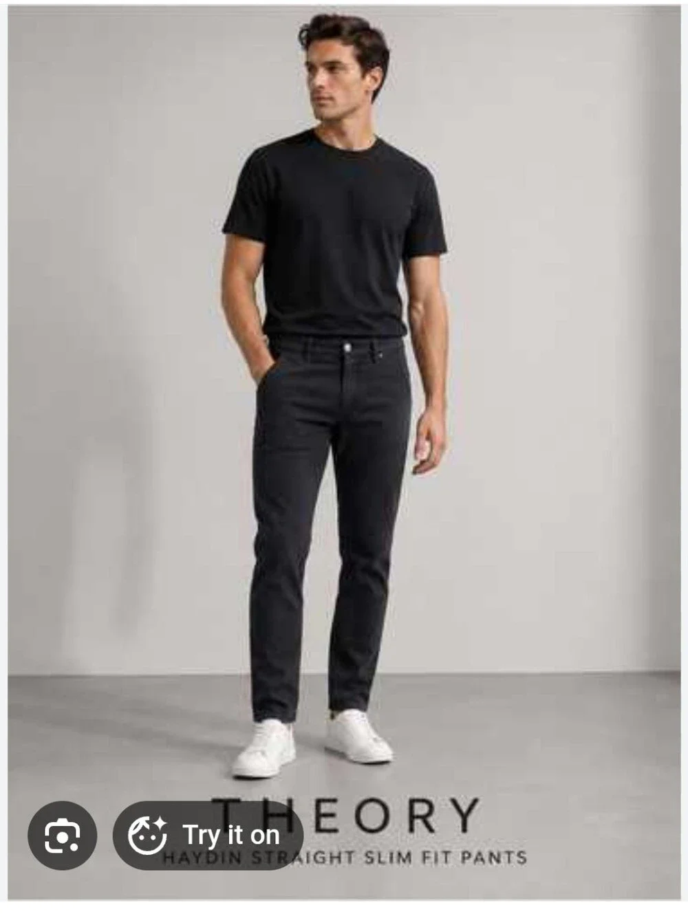 Theory Haydin Slim Straight Jeans 36/32